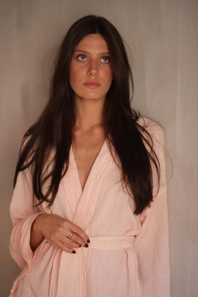 Pricilla Pink Robe/Dress