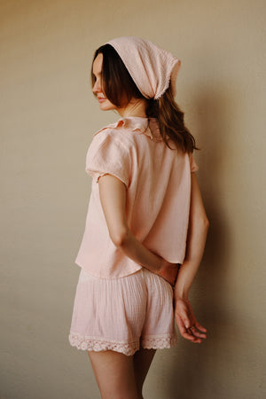 Ainara Pink Top