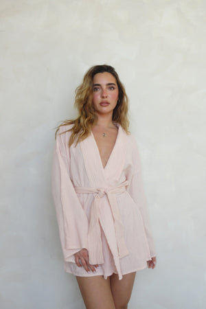 Pricilla Pink Robe/Dress