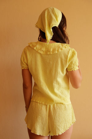 Ainara Yellow Top