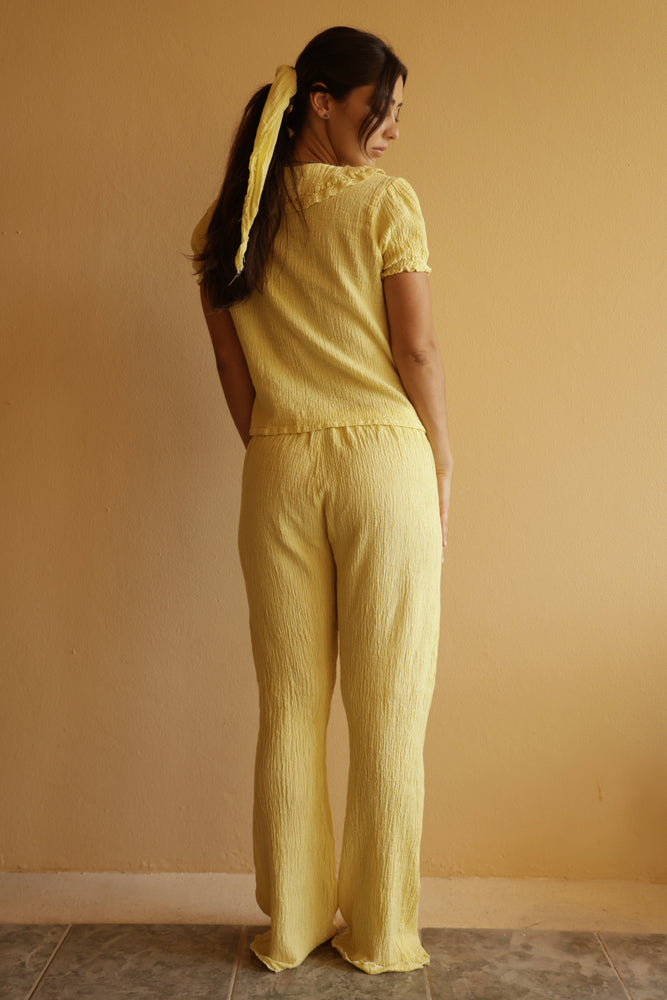 Estela Yellow Pants