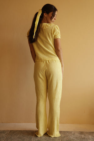 Estela Yellow Pants
