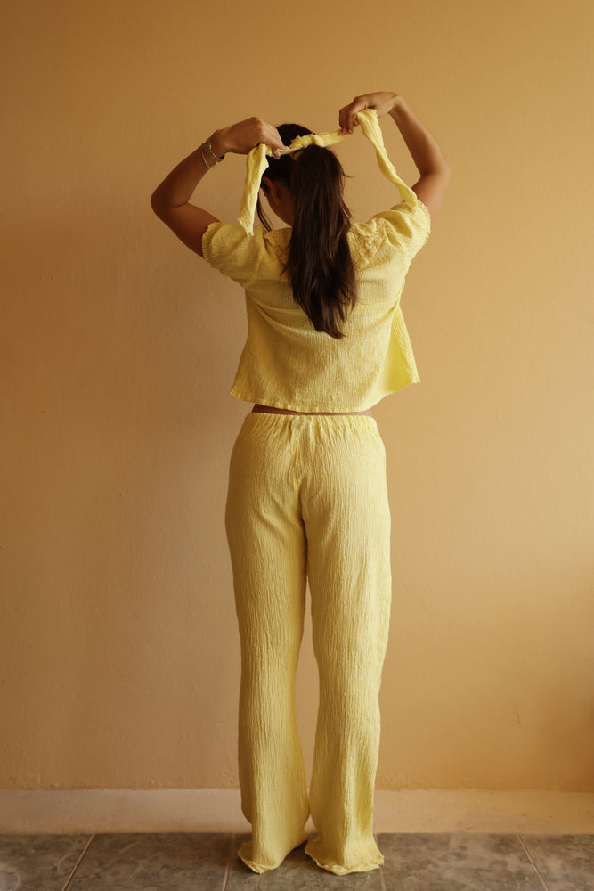 Estela Yellow Pants