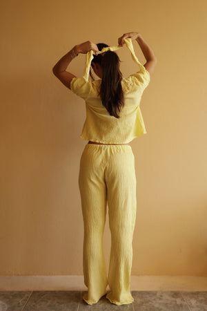Estela Yellow Pants