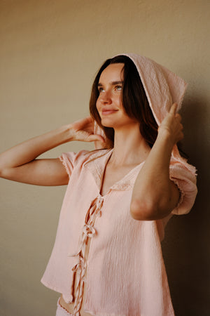 Ainara Pink Top