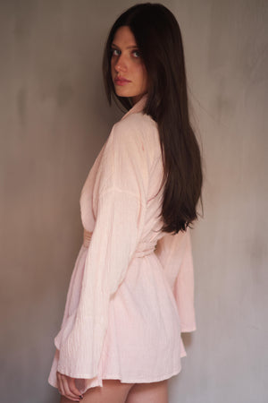 Pricilla Pink Robe/Dress