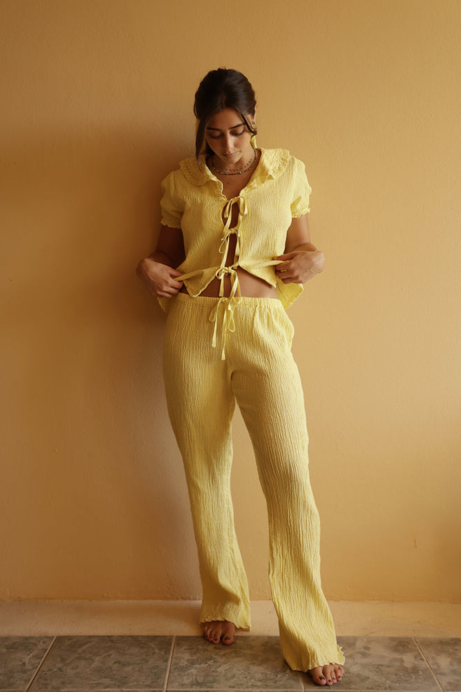 Estela Yellow Pants