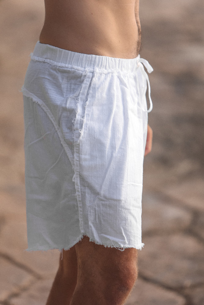 Thiago White Shorts